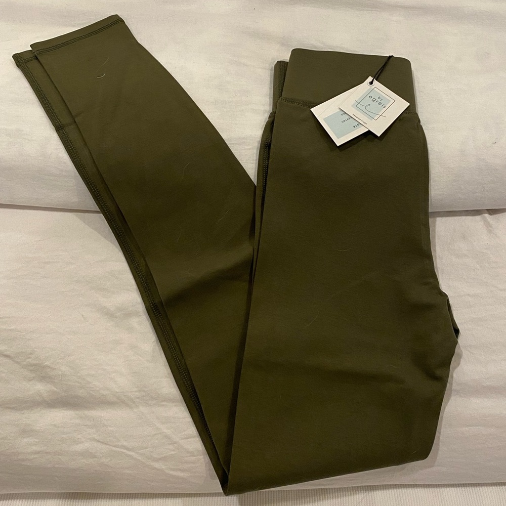 NWT **OLIVE** ByEgreis BYE Leggings - WORLDS BEST!!!!
